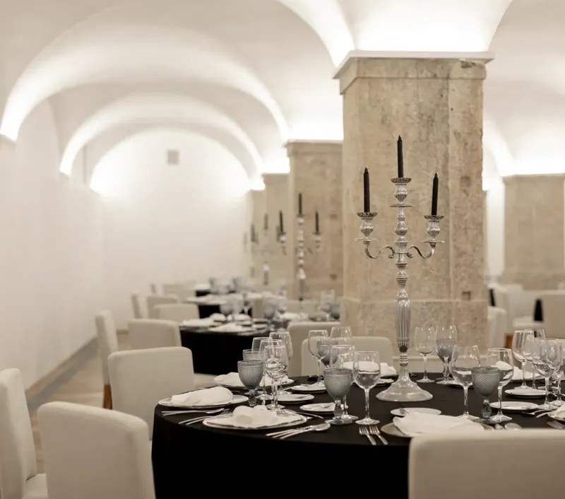 Queluz Events Room — vaulted heritage dining venue