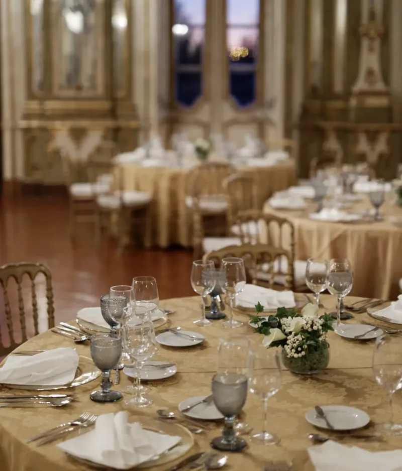 Queluz Throne Room formal banquet