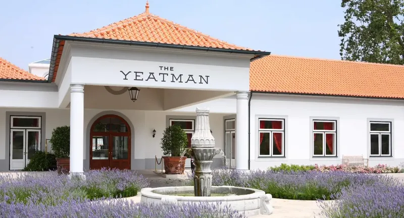 The Yeatman hotel facade, a Relais & Châteaux luxury wine hotel in Vila Nova de Gaia, Porto, photographed for BTQ Events corporate event production