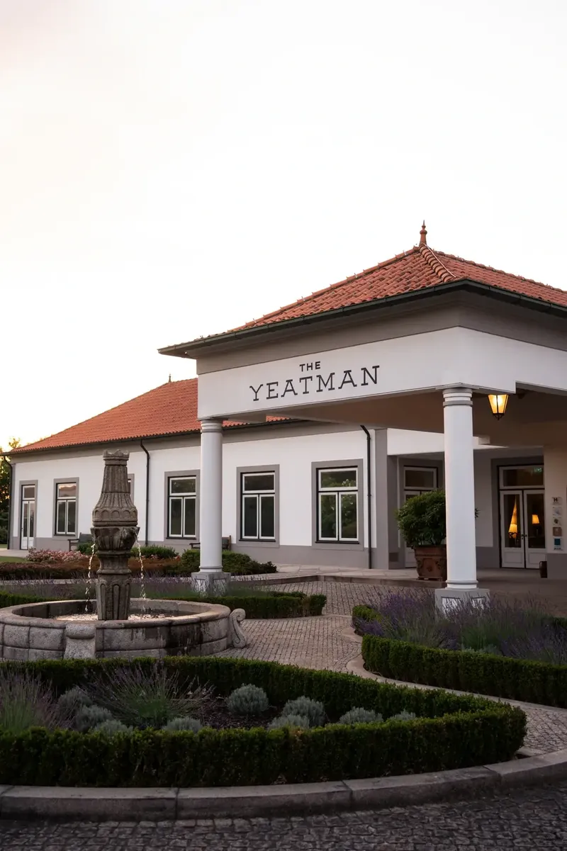 The Yeatman hotel facade · Relais & Châteaux luxury wine hotel in Vila Nova de Gaia, Porto
